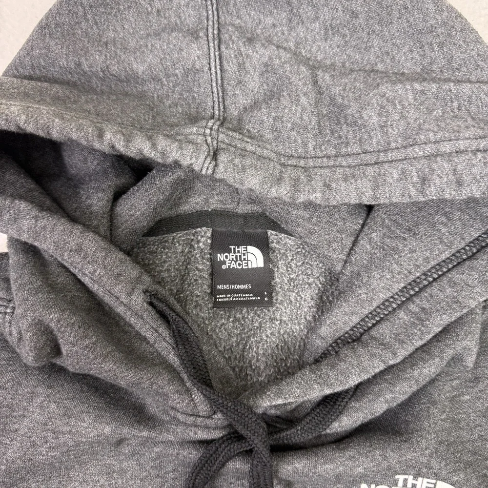 The North Face Gray Pullover Hoodie Men's L A7V9B Flat World Solutions‎